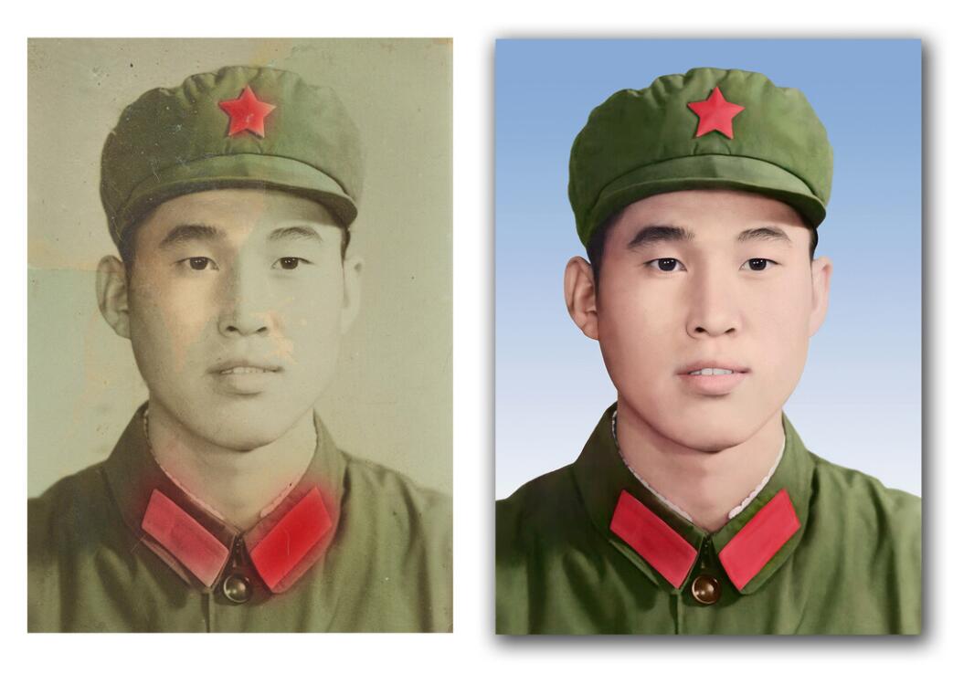 吉阳镇破损照片修复-18